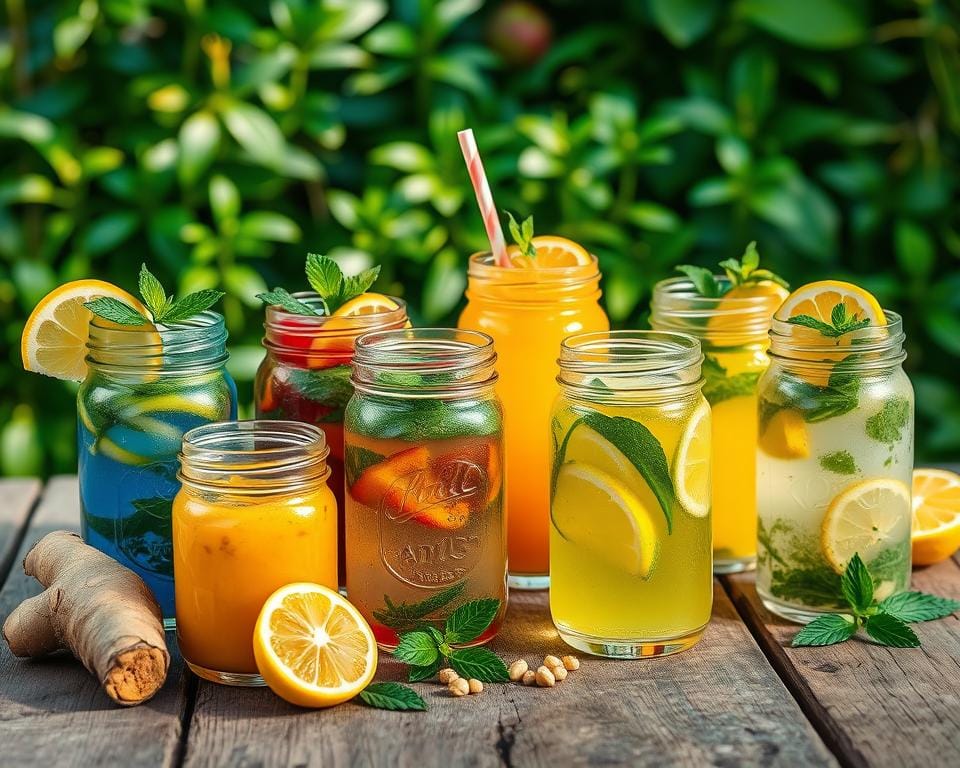 Homemade health drinks for boosting immunity