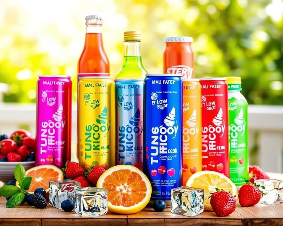 "Low-sugar energy drinks for diabetics"